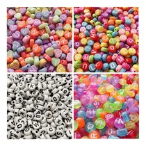 Comprar Letras Abecedario Bisutería Abalorios Pulsera 25g (200pz)