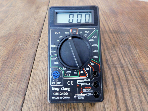 2 Multimetros Tester Digitales (Usado)