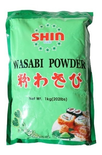 Wasabi Powder Importado En Polvo De 1kg Excelente Calidad