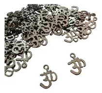 Comprar 5 Dijes De Metal Símbolo Om - Armado Artesanias Bijouteria