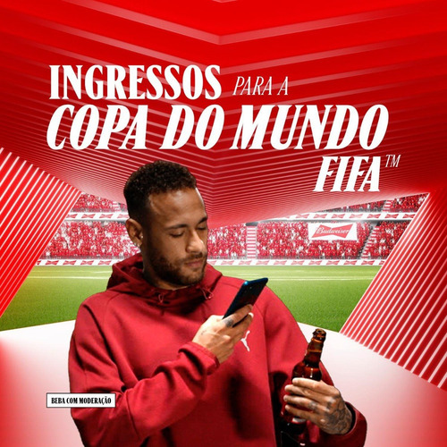 Cerveja Budweiser Zero Sleek 350 Ml - Caixa Com 8 Unidades