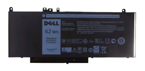Bateria Original Dell Precision 3510 6mt4t Hk6dv 079vrk