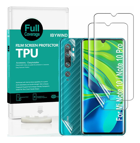 Ibywind Protector Pantalla Tpu Transparente Para Xiaomi Note