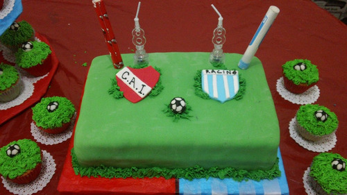 Tortas Decoradas Infantiles Y Adultos De Futbol...