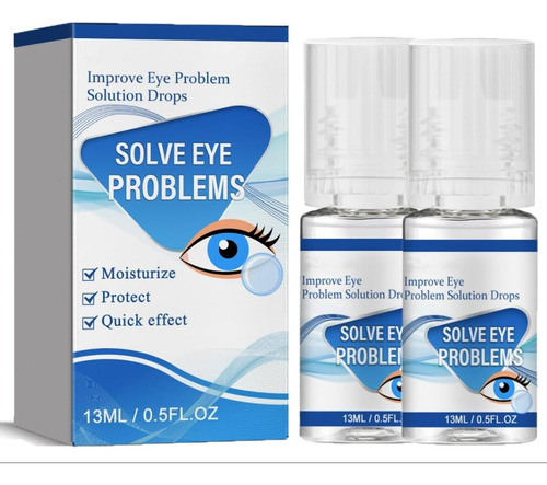 13 Ml * 2 Gotas Para Los Ojos Para Aliviar La Fatiga Ocular