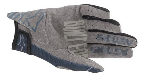 Imagen 3 de 5 de Guantes Alpinestars Radar 20 - Navy Gray
