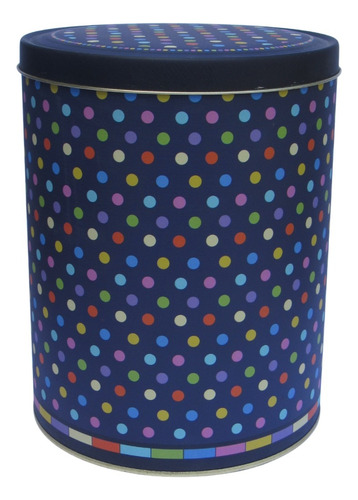 Latas Hojalatas Con Diseños Para Galletitas O Alimentos Violeta Oscuro