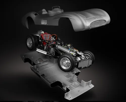 Mercedes-benz W196r Streamliner 1954/55 Cmc Miniatura 1/18 Mercedes-benz W196r Streamliner 1954/55 Cmc Miniatura 1/18