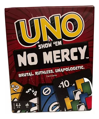 comprar Juego De Cartas Uno Show Em No Mercy