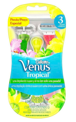 Venus Tropical Mujer X 3