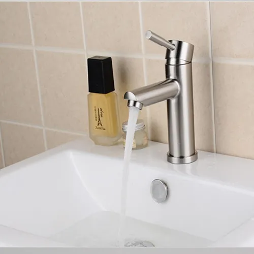 Grifer a Lavamanos Agua Fr a Baja Satin