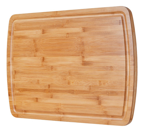 Bezia - Tabla De Cortar De Bambu Extra Grande De 24 X 18 Pul