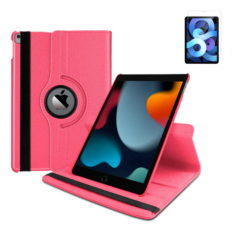 Funda 360 + Vidrio Compatible iPad 7 8 9 10.2 Air 3 Pro 10.5