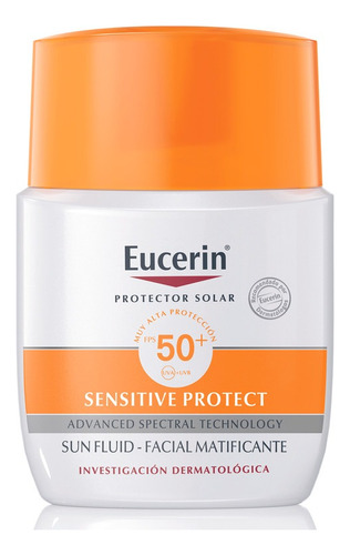 Protector Solar Facial Eucerin Fluido Matificante 50ml