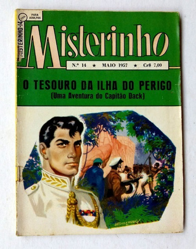 Misterinho N.14 - Ebal - 1957 - Ler Descrição - J(228) 