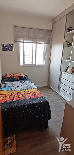 Imagem 15 de 27 de Ref.: 3088 - Apartamento Com Condomínio, 03 Dormitórios Sendo 01 Suíte E 2 Vagas Na Vila Scarpelli. Santo André - Sp. - 3088
