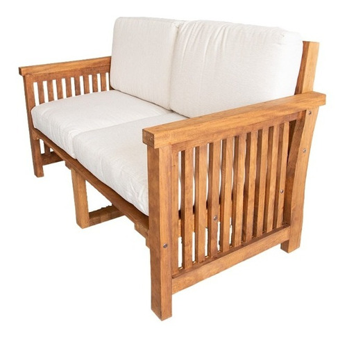 Sillon Campestre De Madera Modelo Campestre Para 2 Personas