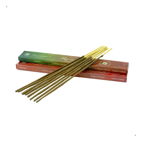 Incenso Indiano Shankar Series Nagchampa Massala 6cx8v Full Fragrância Mix