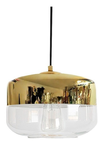 Colgante Cristal Dayan 1 Luz Cromo Moderno Apto Led Oferta