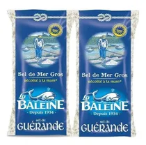 Comprar Kit 2 Sal Marinho La Baleine De Guerande 800g Origem França