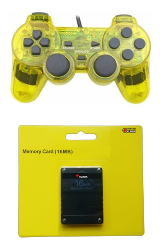 Memory Card Memoria De 16mb + Extra Trans Compatible Con Ps2