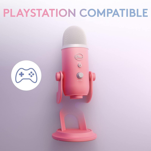Microfono Usb Para Juegos Blue Yeti Premium Para Streaming,