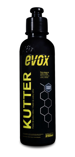 Evox Kutter Pol Corte/refino Paso 1 Y 2 Juntos 250ml - Ev001