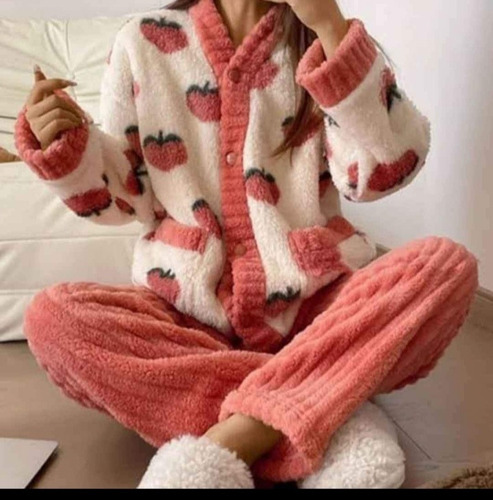 Pijamas De Felpa Completo Para Mujer EnvĂo A Provincia