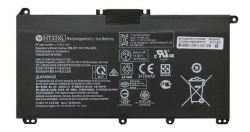 Reemplazo Batería Original Hp 15s-eq1033ns Hp 15s-eq1034ns