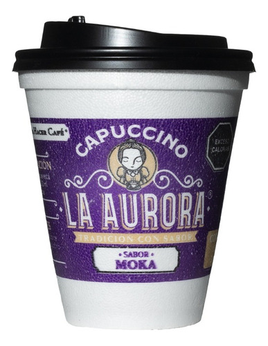Cafe Cappuccino Moka Vainilla Original Aurora 27 Gr - 20 Pza