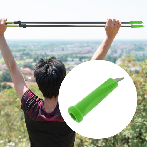 Varilla De Repuesto Alpenstock Tip Trekking Poles Tip Verde