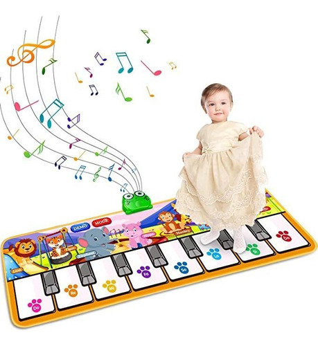 Hollyhi Kids Piano Mat, Juguetes Para Niños Pequeños, Tec.