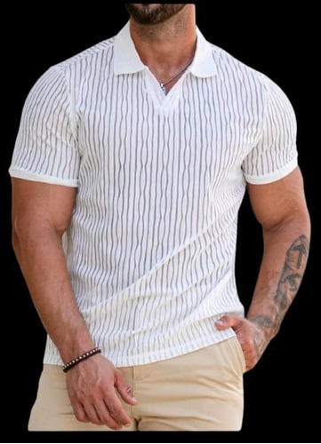 Chomba Camisa De Hombre Importada Marca Shein