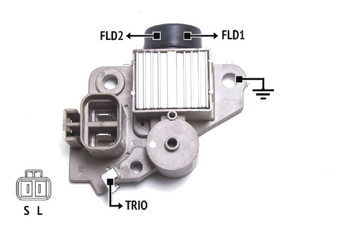 Regulador Alternador Mando Hyundai Accent/elantra