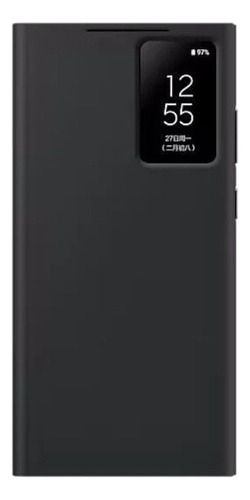Para Samsung S23ultra Chip Phone Case Smart Window Case