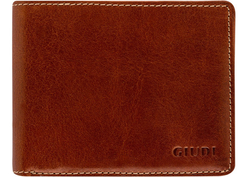 Cartera Giudi Deluxe Para Hombre En Piel Auténtica ' Made In