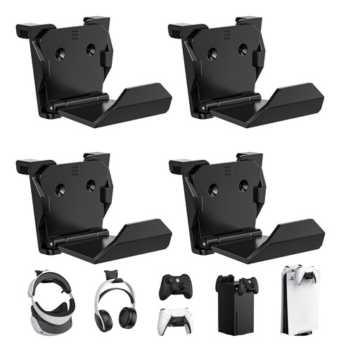 Kunsluck 4 Pack Controller Wall Mount For Ps5, Xbox, Switch