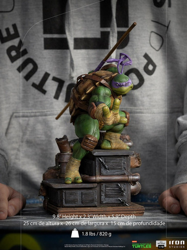 Iron Studios, Set 4 Tortugas Ninja, Estatuilla 1:10