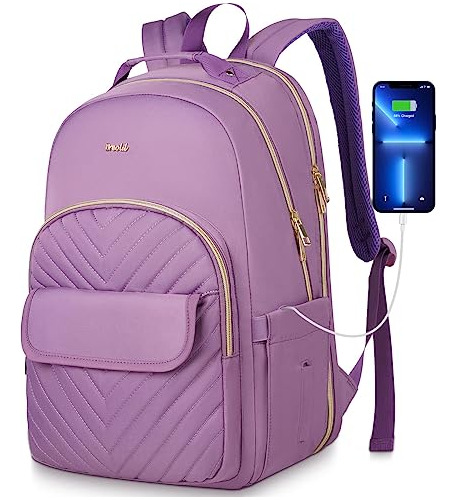 Mochilas Para Mujer 15,6 Inch,bolas Para Escuelas 1kz9p