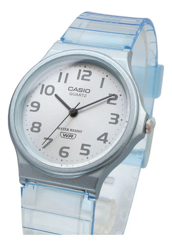 Reloj Casio Analógico Pop Mq-24s-4b, Color Rosa Original