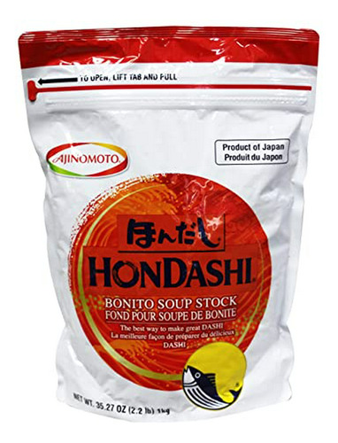 Ajinomoto Hondashi Bonito Caldo De Sopa, Bolsa Resellable De