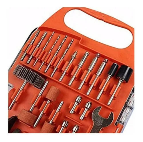 Imagem 5 de 5 de Jogo Para Micro Retífica Black & Decker 175 Pç Bda3037-lac