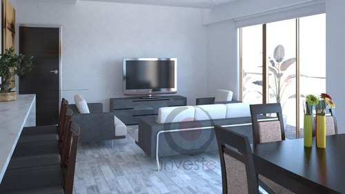Imagen 5 de 8 de Amplio Departamento Con Balcón Y Terraza De 35m2