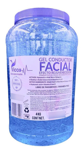 Gel Conductor Facial Nutritivo 4 Kg