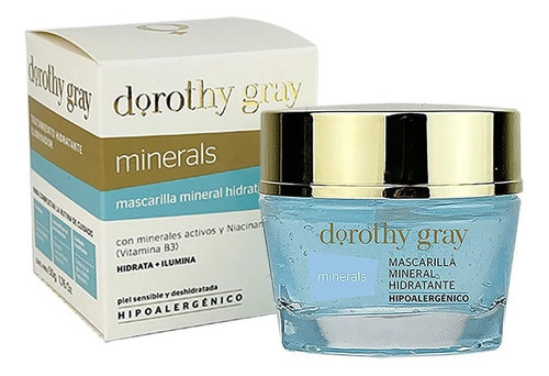 Dorothy Gray Mascarilla Hidratante Con Niacinamida Minerals 