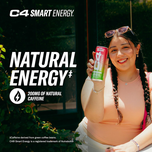 Cellucor C4 Smart Energy Drink - Combustible De Rendimiento