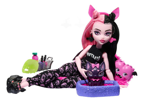 Monster High Muñeca Creepover Draculaura Con Accesorios