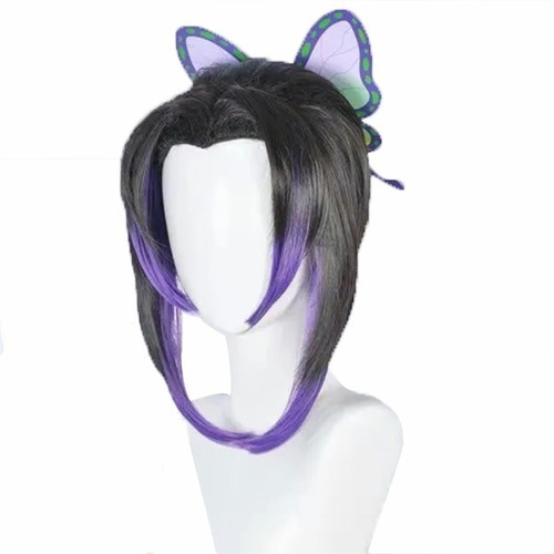 Peluca De Cosplay Cazador De Demonio Hunter Kochou Shinobu