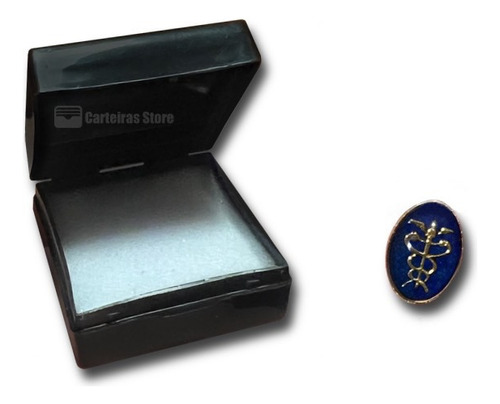 Broche Pin Contabilidade (oval) (azul Metal)