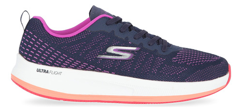 Zapatillas Skechers Gorun Pulse Ultimate Best Mujer En Azul 